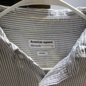 Men's American Apparel Cotton Oxford